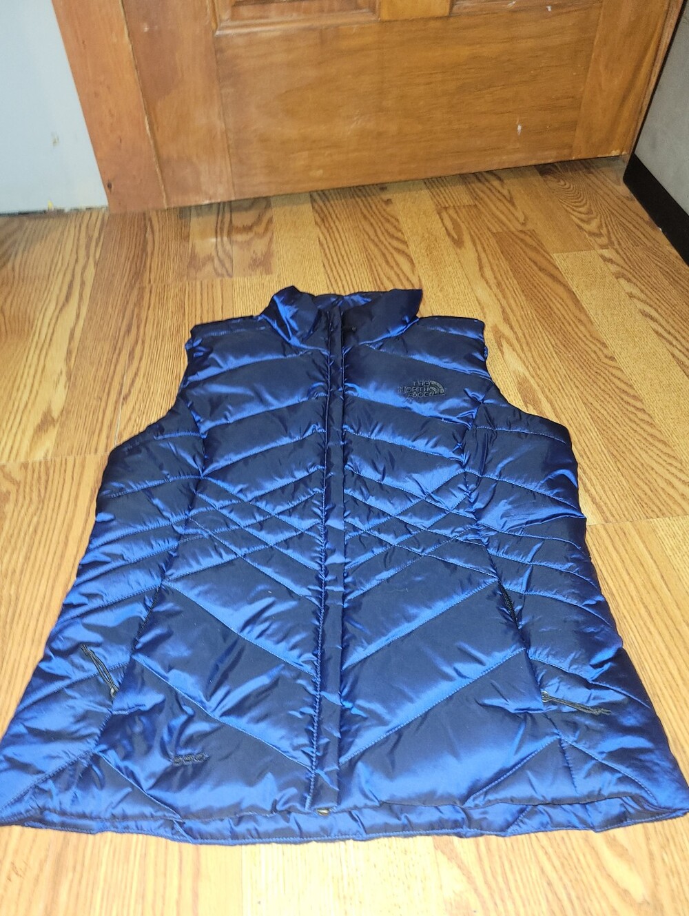 The North Face Women’s Quilted Down Vest - Navy Blue